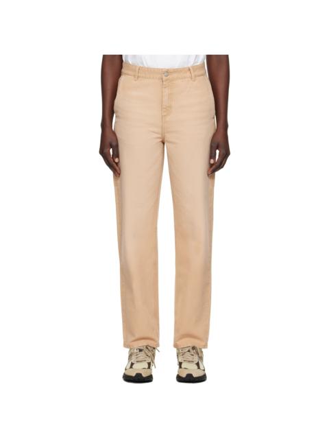 Carhartt WIP Beige Pierce Straight Trousers