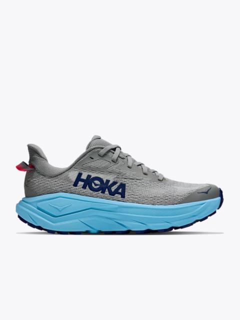 HOKA Women's Challenger 8 Shoes in Galactic Grey/Soaring Blue