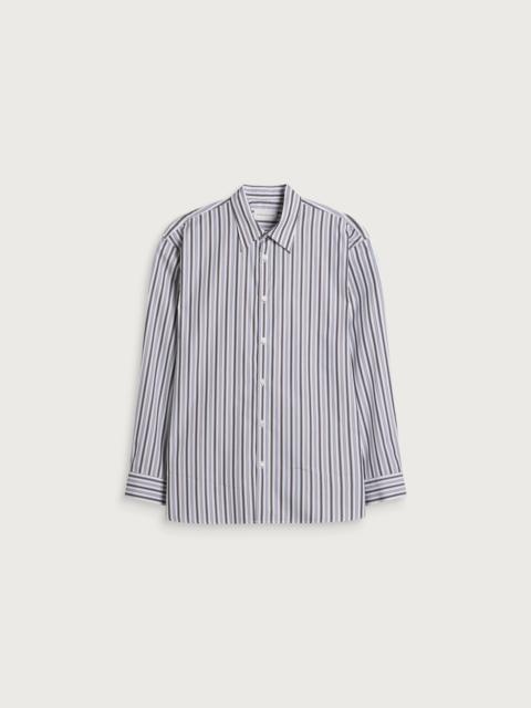 Dries Van Noten Dries Van Noten Croom Stripe Cotton Poplin Shirt