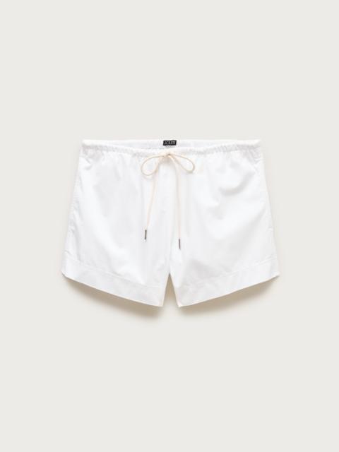 J.CREW Cruise drawstring short in cotton poplin