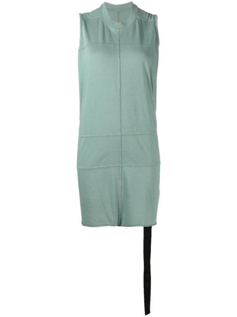 Rick Owens DRKSHDW panelled crew-neck tank top