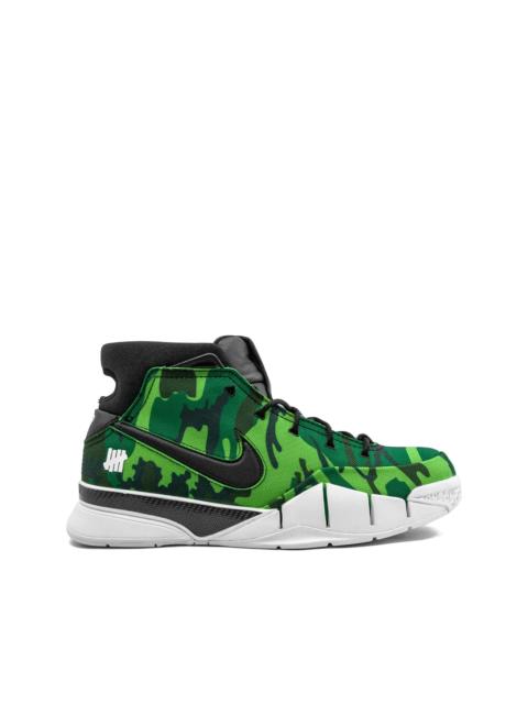x Undefeated Kobe 1 Protro PE "Green Camo" sneakers
