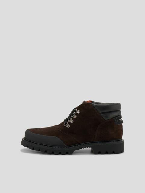 BOGNER Helsinki Low boots with spikes in Dark brown