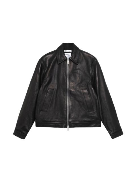 Stüssy Stussy x Our Legacy Work Shop Blouson Leather Jacket Black