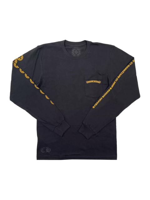 Chrome Hearts Chrome Hearts Cross Long-Sleeve 'Black/Yellow'