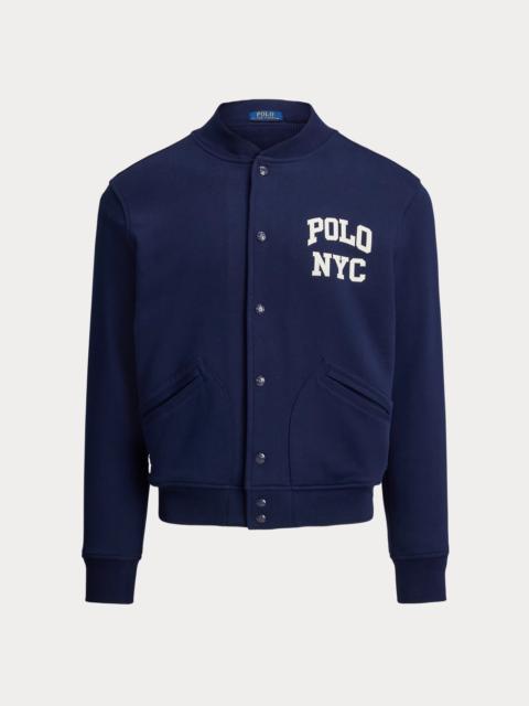 Polo Ralph Lauren Logo Fleece Baseball Jacket
