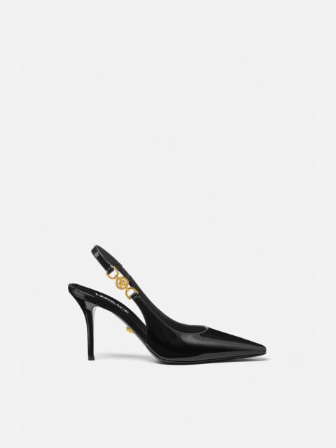 VERSACE Medusa '95 Slingback Pumps 85 mm | REVERSIBLE