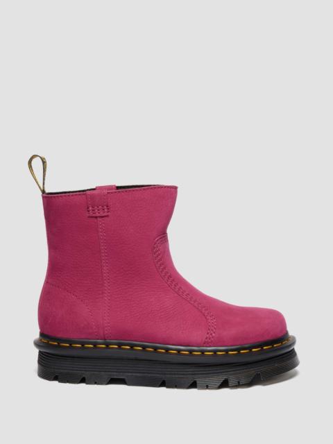 Dr. Martens ZEBZAG RIGGER Slip On Nubuck Boots