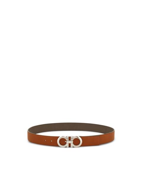 FERRAGAMO reversible gancini belt