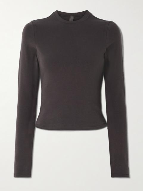 SKIMS Stretch-cotton Jersey T-shirt