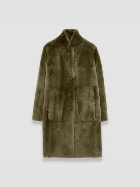 Reversible Shearling Britanny Coat