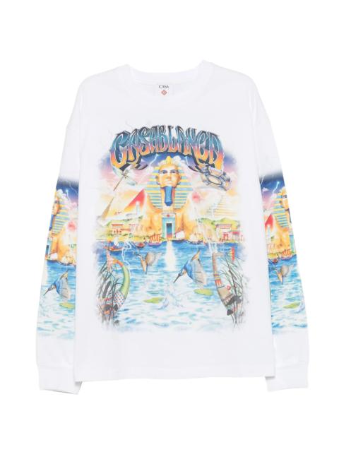 CASABLANCA Casablanca Graphic-print T-shirt