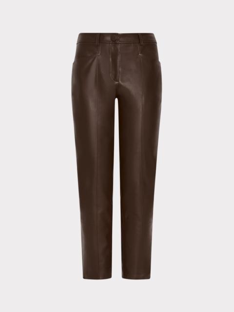 MILLY Rue Vegan Leather Pant