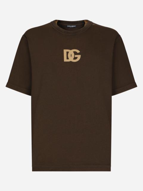 Dolce & Gabbana DG logo print cotton T-shirt
