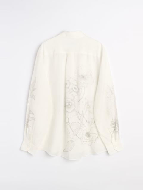 Our Legacy Beyond Shirt Pointillism Allegory Print Lyocell