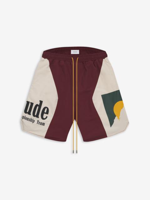 Rhude RHUDE PANEL LOGO SHORT