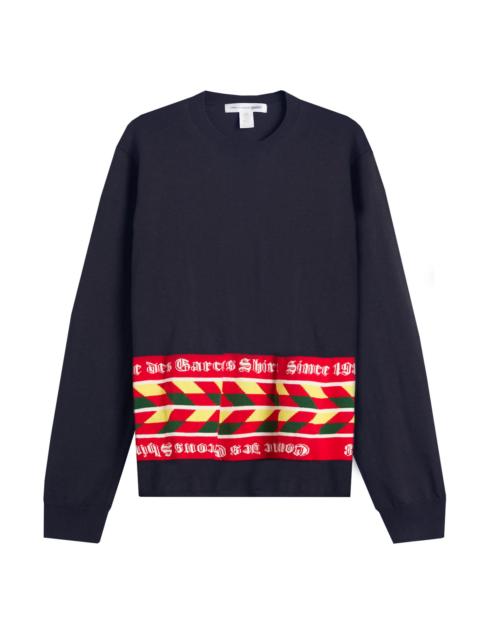 Comme des Garçons SHIRT Comme des Garçons Shirt Football Scarf Knit