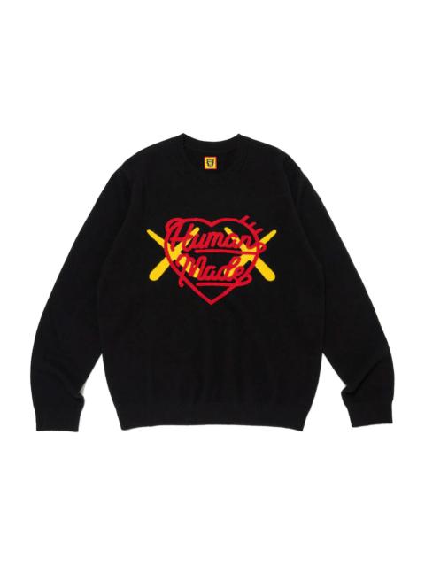 Human Made Human Made x KAWS Knit Sweater Black