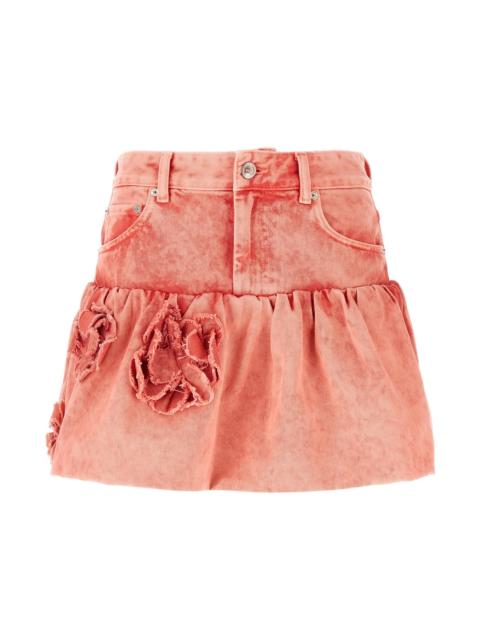 GANNI Denim jeans skirt