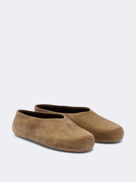 Golden Goose Tierra suede slip-on shoes