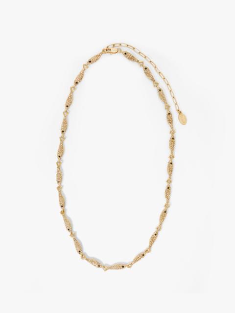 Clare V. Le Pavé Sardine Necklace
