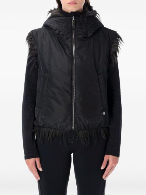 GOLDBERGH faux-fur hooded gilet