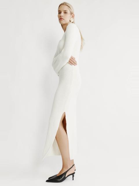 BARDOT Kavala Knit Maxi Dress In Ivory