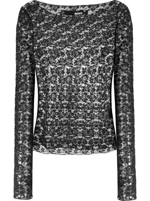 ROTATE floral-lace top