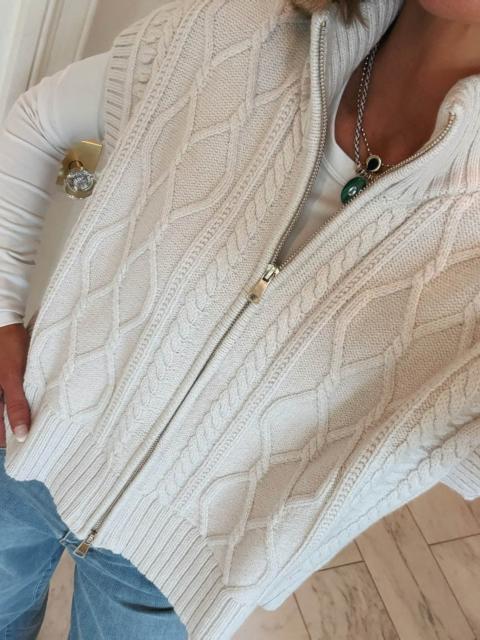 Splendid Splendid x @Cellajaneblog Cable Knit Vest