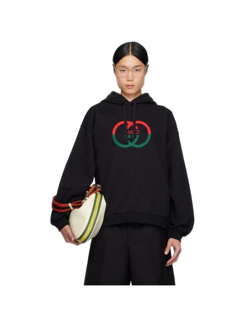 GUCCI Cotton jersey 인쇄 후드 스웨터
