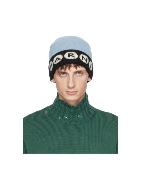 Marni Blue Dots Beanie