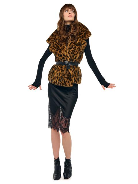 NORMA KAMALI TEDDY BEAR VEST