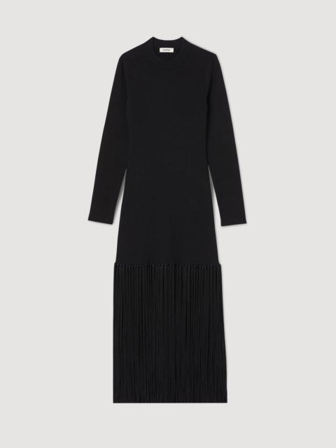 Sandro KNIT MAXI DRESS