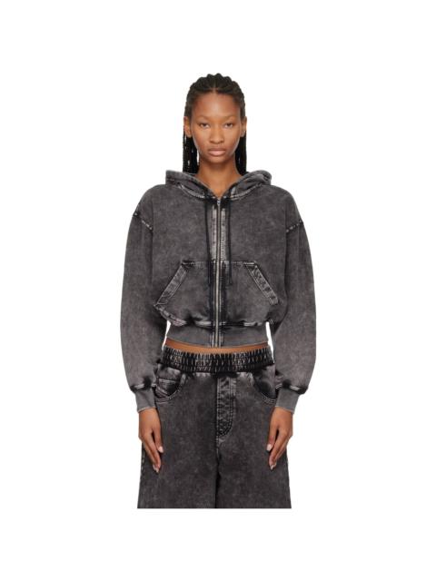Diesel Gray F-Elycy-Aa2 Hoodie