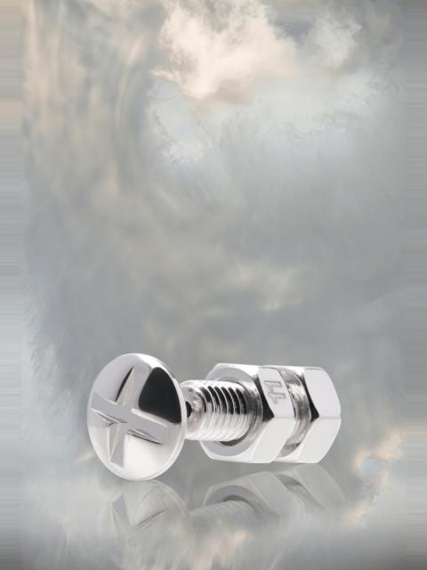 Bolt and nut screw earring