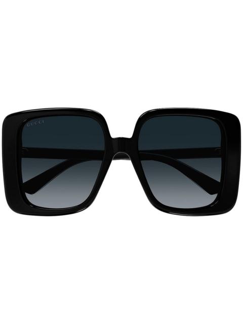 GUCCI Women's GG1314S 55mm Rectangle Oversized Sunglasses