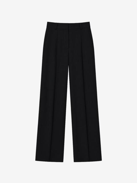 The Frankie Shop Brya Piped Trousers - Black