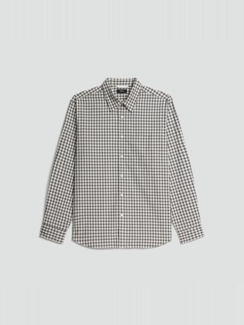 Theory Weekend Shirt in Park Check