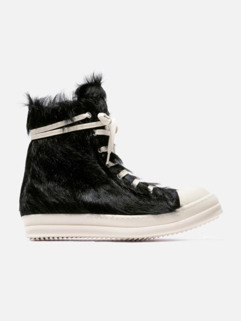 Rick Owens HI SNEAKS IN CALF PONY