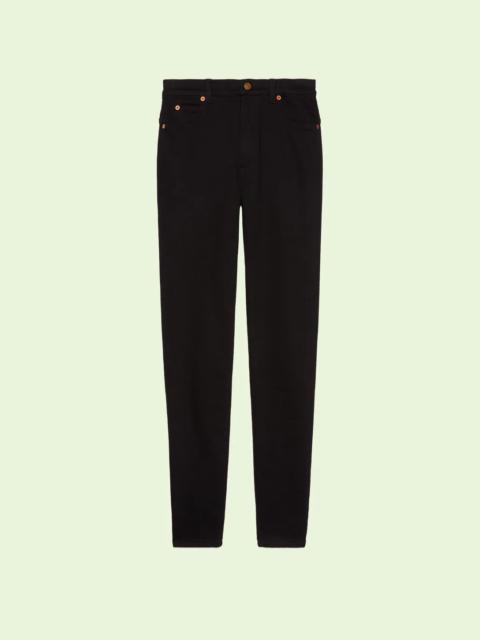 Horsebit cotton pants