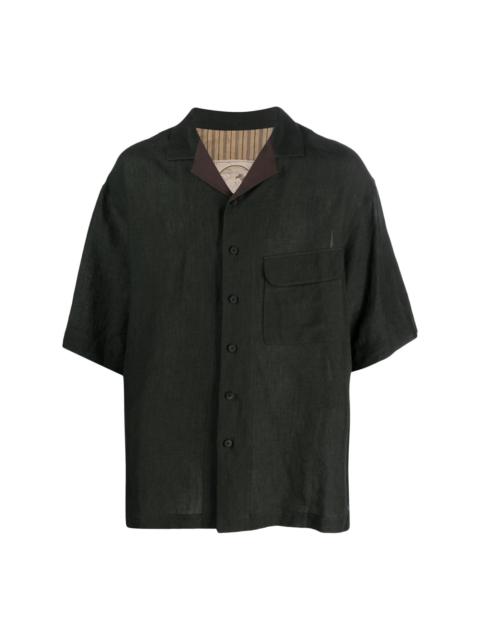 oversized short-sleeve shirt