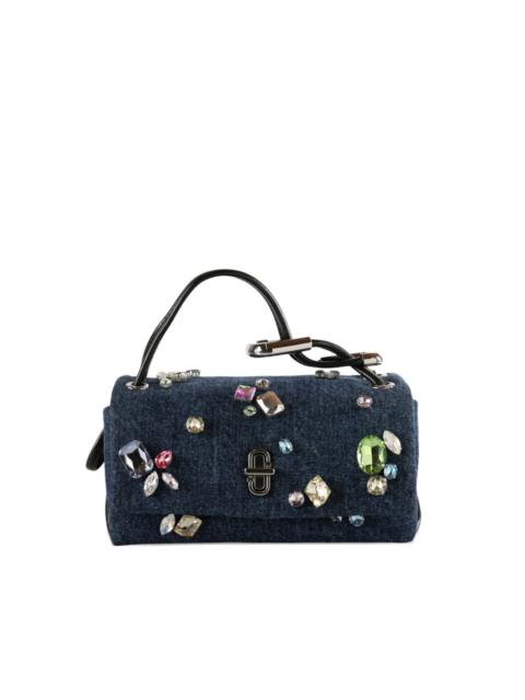 Marc Jacobs embellished top handle tote bag
