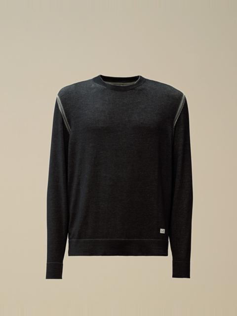 【送料&関税込】C.P. Company Indigo Cotton Sweater VanisAC C.P. Company Men's Vanise Cotton Crew Sweater | Neiman Marcus