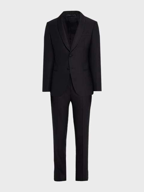 GIORGIO ARMANI Men's Smoking Soho Shawl-Collar Tuxedo