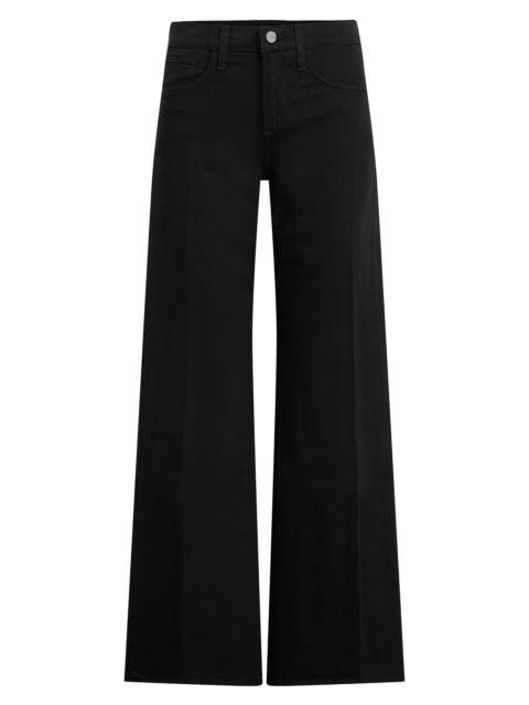 Joe's Jeans Women's The Lou Lou Low-Rise Wide-Leg Jeans - Black