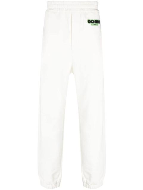 OAMC logo-patch cotton track pants