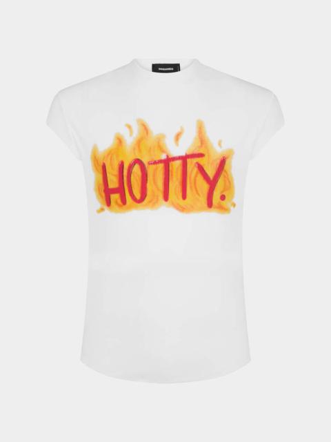 DSQUARED2 HOTTY CHOKE FIT T-SHIRT