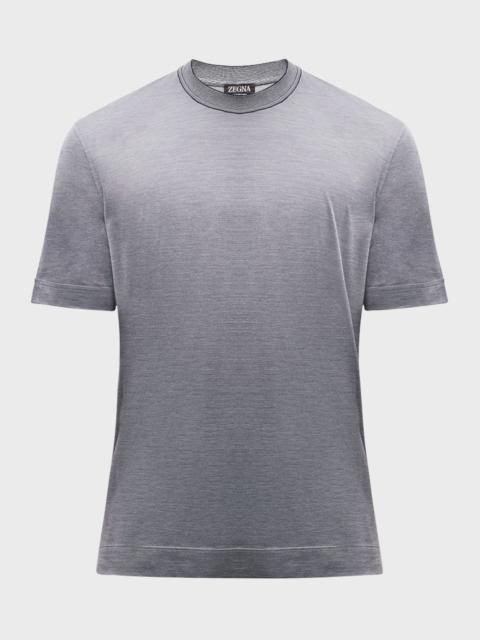 Men's Leggerissimo Mulberry Silk-Cotton T-Shirt