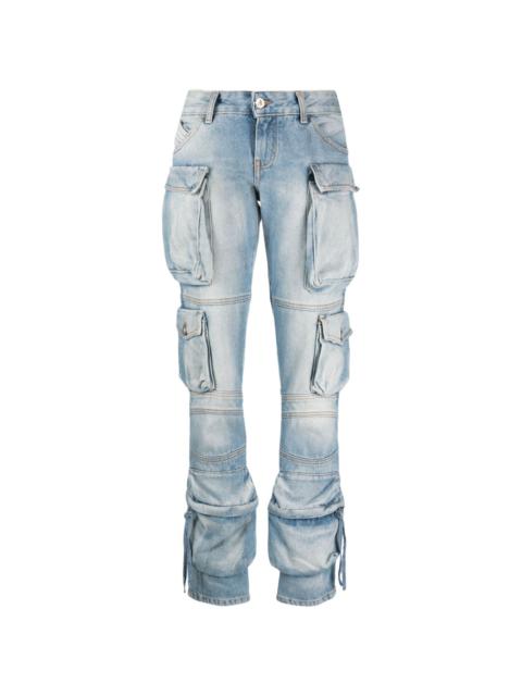 THE ATTICO Essie cargo jeans