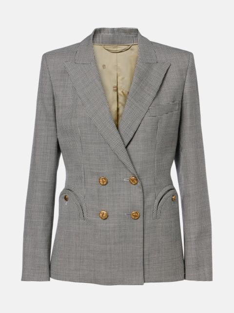 BLAZÉ MILANO Charmer houndstooth virgin wool blazer